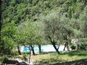 grasse villa pool