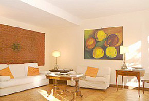 Venice apartment living room