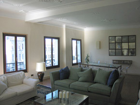 venice apartment living room
