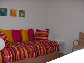 orange lounge