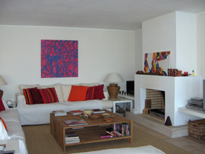 villa living room