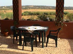 algarve villa balcony