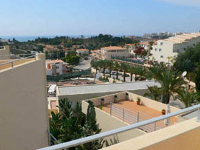 View of sea