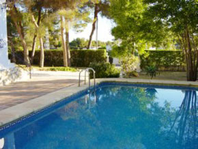 Villa Los Pinos pool