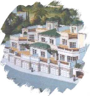 Costa del Sol Penthouse apartments illustration
