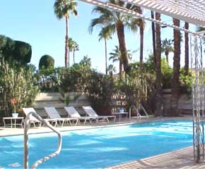 Palm Springs villa with pool