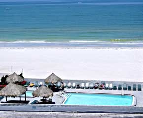 Beach front apartment
